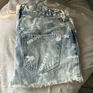 Playboy for PacSun denim shorts